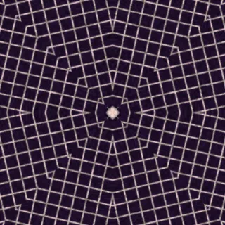 lens lattice, bold violet