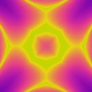 Lyapunov plot, bold yellow