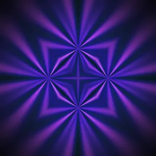 polar interference, medium violet