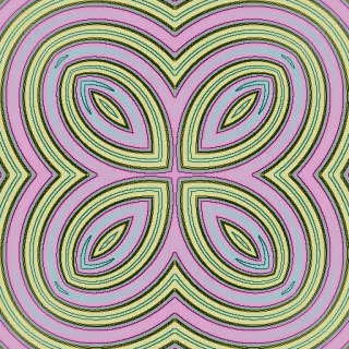 spiral, bold orange