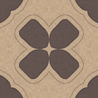 SDF shapes, bold orange