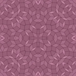 Ammann–Beenker tiling, medium pink