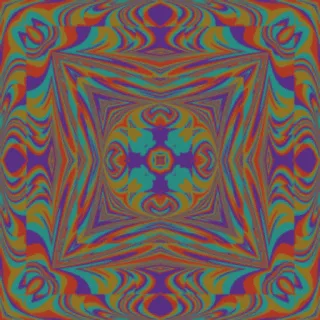 marbling, medium orange