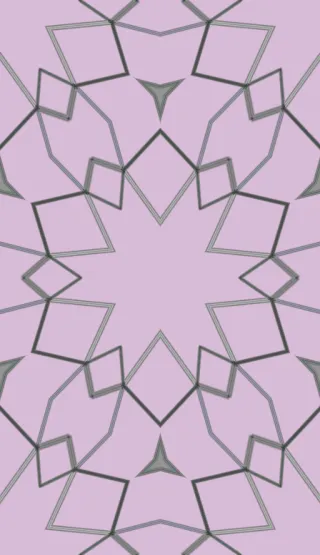 Penrose tiling, medium pink