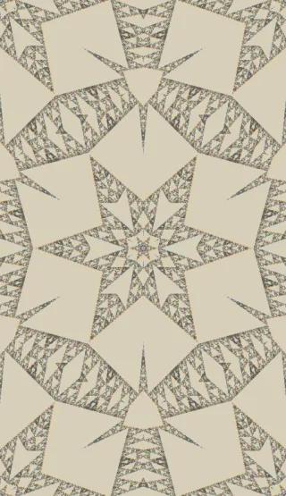 L-system, medium yellow