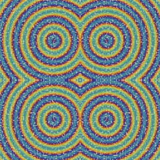 rings, bold yellow