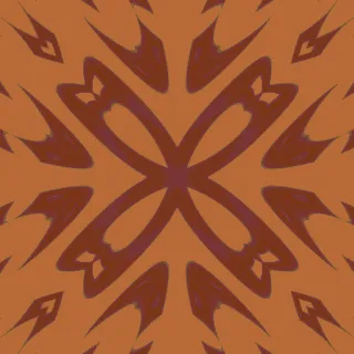 expression tree, medium orange