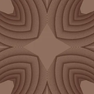 pursuit curves, medium orange