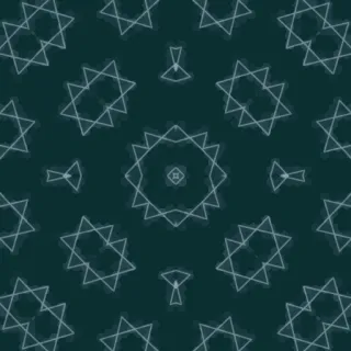 girih, medium cyan