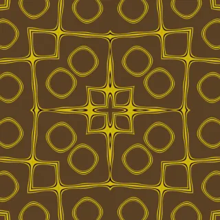 Chladni, medium yellow