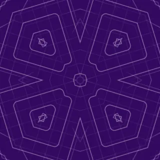 Chebyshev net, medium violet
