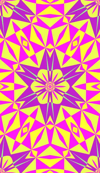 hyperbolic tiling, bold pink
