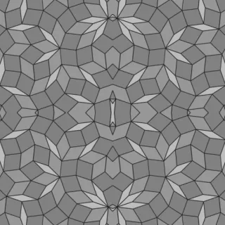 Ammann–Beenker tiling, medium neutral