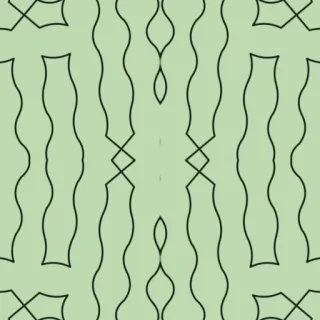Wang tiles, bold green