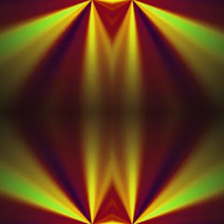 polar interference, bold yellow