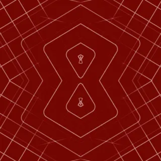 Chebyshev net, medium red