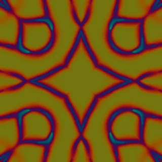 physarum, bold orange