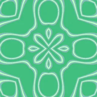 Chladni, medium green