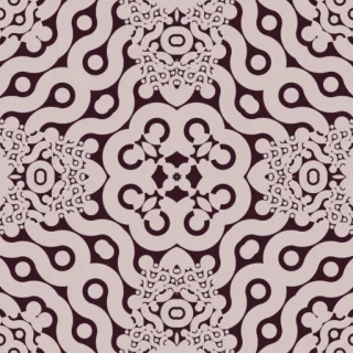 Truchet tiles, bold pink