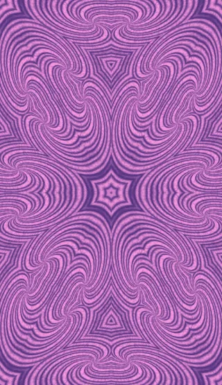 spiral, medium pink