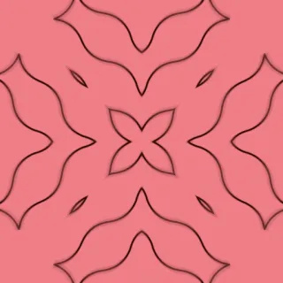 Wang tiles, medium red