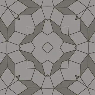Penrose tiling, medium neutral