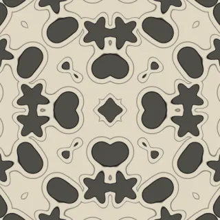 SDF shapes, bold orange