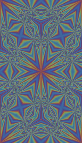 rays, medium blue