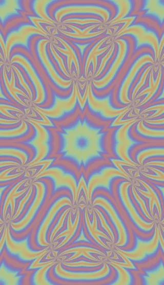 spiral, medium multicolor