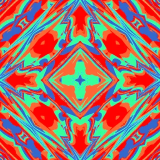 marbling, bold red