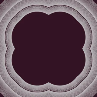 spirograph, bold pink