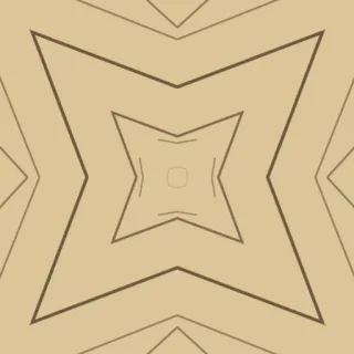 line arrangement, medium orange