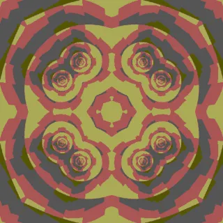 domain coloring, bold orange