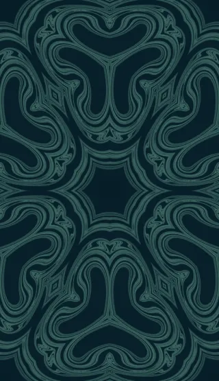 Ikeda, medium cyan
