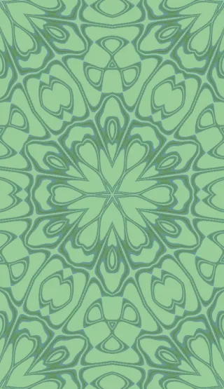 Chladni, medium green