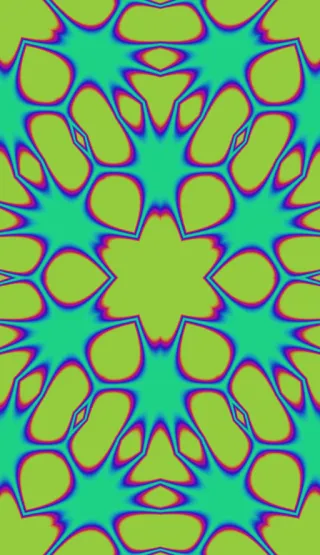 Chladni, bold cyan
