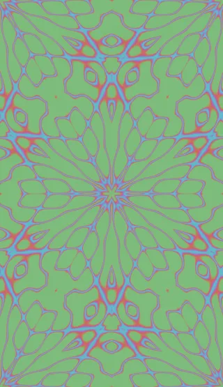 Chladni, subtle green