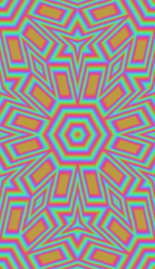 cyclic automaton, medium multicolor