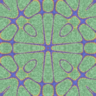 Chladni, medium multicolor