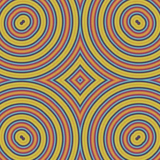 rings, bold yellow