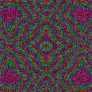 cyclic automaton, medium pink