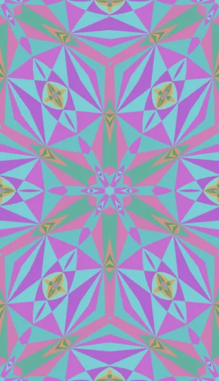 hyperbolic tiling, medium blue