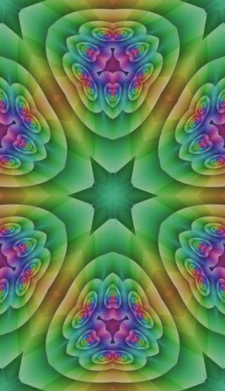 domain coloring, medium green