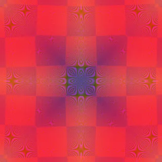 sine lattice, subtle red