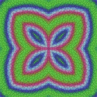 rings, medium green