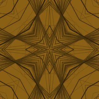 line arrangement, medium orange
