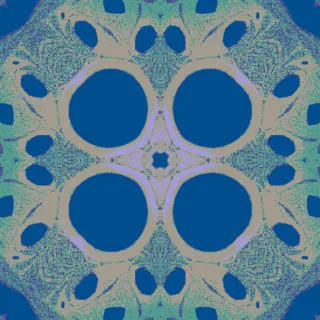Hopalong, bold blue