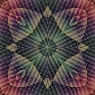 domain coloring, medium red