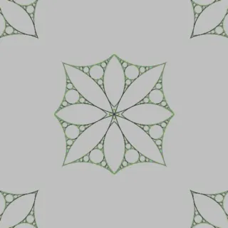 circle packing, medium neutral