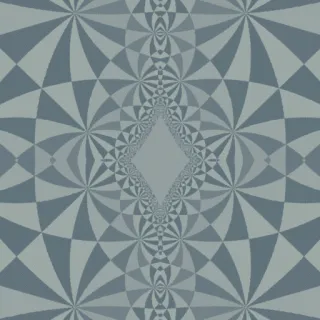 hyperbolic tiling, medium cyan
